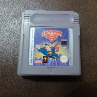  Superman Nintendo Game Boy Cartridge