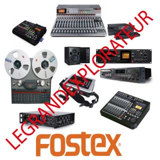  Ultimate Fostex Owner Repair Service Manuals