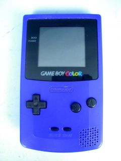 CGB 001PURPLE Game Boy Camera 4 Games Carry Case 045496710439