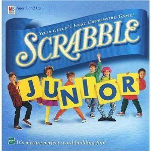  New Scrabble Junior Edition Board Game