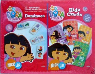 Dora The Explorer Dominoes Kidz Cards Games Nick Jr