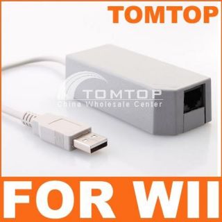 USB 2 0 LAN Adapter Network Card for Nintendo Wii Game