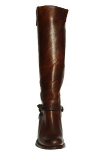 Frye Womens Boots Julia Spur Inside Zip Cognac Leather 77450 Sz 6 M