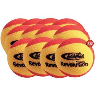 Gamma Revolution 90mm Foam Jr. Youth Tennis Balls   12