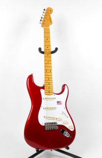 Fender FSR American Vintage 57 Stratocaster Red MN w Tweed Case New