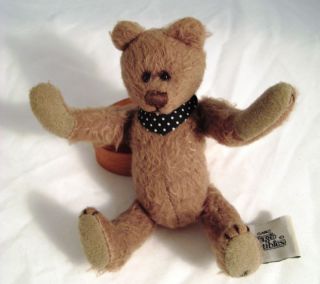 Ganz Cottage Collectibles Old Fashioned 6 inch Jointed Teddy Bear
