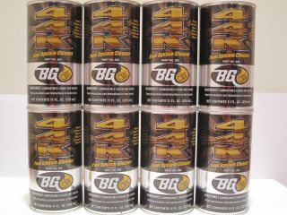 BG Products 44K Fuel System Cleaner 8 Cans 