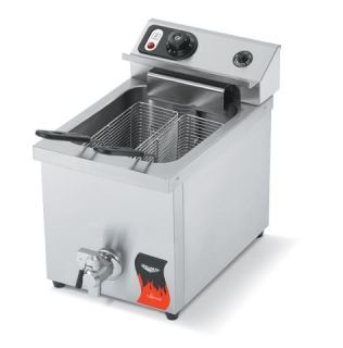 New Vollrath Countertop Fryer, 15 lb, 220V, With Twin Baskets