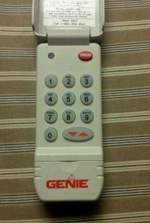 Genie Garage Door Opener Wireless Keypad w Almond Covers