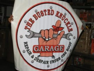Busted Knuckle Garage Logo 4 Floor Decal Graphic Genuine Hotrod