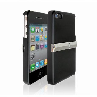 iPhone 4 Hard Case with Metal Stand Free Screen Gard