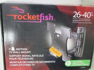 Rocketfish Full Motion TV Wall Mount 26 40 RF TVMFM02