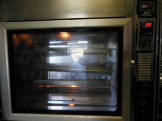  Model MSR Rotisserie Oven on SS Cart Chicken Turkey Roast