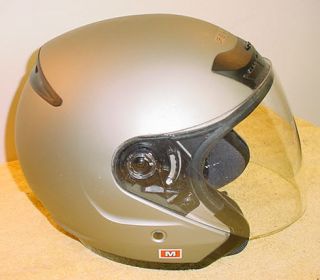 Fulmer AF 655 Flat Titanium Motorcycle Safety Helmet Medium