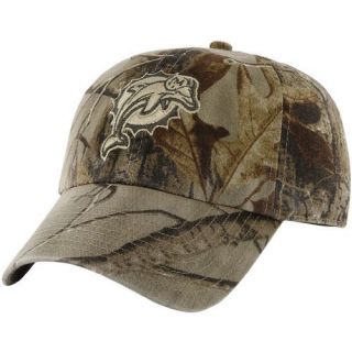 47 Brand Miami Dolphins Franchise Fitted Hat Realtree Camo