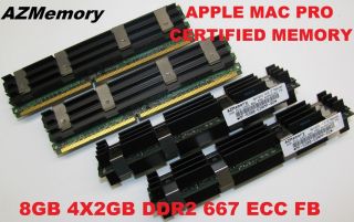   APPLE MAC PRO 1 1 2 1 MEMORY DDR2 667MHz FULLY BUFFERED FB ECC RAM