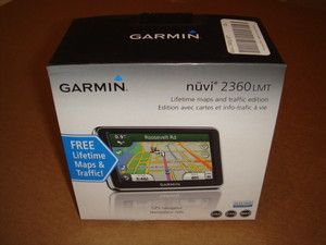 Garmin Nuvi 2360LMT Automotive GPS Receiver Brand New
