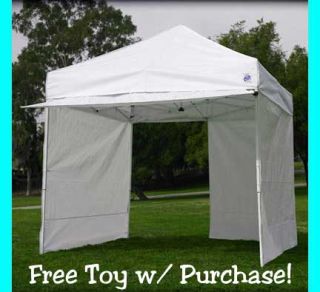 New EZ Up Commercial Canopy 4 Wall Ezup Pop Tent Gazebo