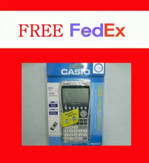 New Casio Graphing Calculator FX 9860G II FedEx Free