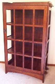 Mission Furniture China Cabinet Bookcase Sewing Quilt