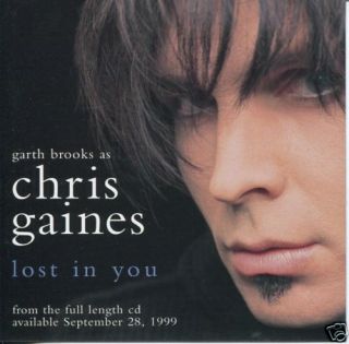 Garth Brooks Chris Gaines Lost in You Promo CD Single