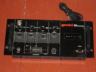 Gemini PMX Professional 4 Channel Mixer Pre Amp
