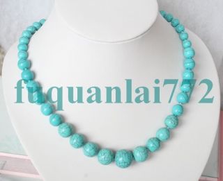 Handmade Gemstone Turquoise Beaded Necklace