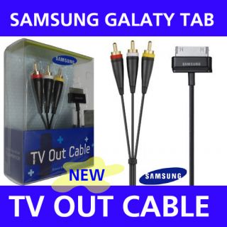 New Samsung Galaxy Tab TV Out Cable Box Set