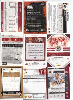 LOT 5 CHRIS COOLEY + his JERSEY RC 2 FRED DAVIS RCs DeANGELO HALL RC