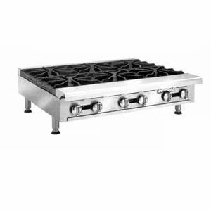  Ihpa 6 36 36 Commercial Gas Hot Plate Counter Top 6 Burner NSF