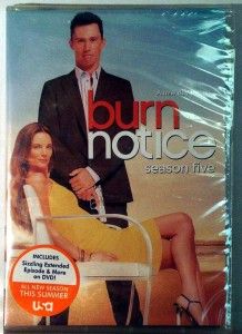 burn notice season five dvd 2012 4 disc set