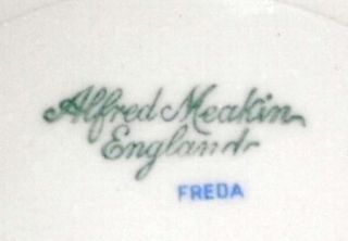 Vintage Alfred Meakin Freda Salad Plate 8 England