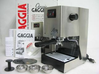 Gaggia 14101 Classic Espresso Coffee Capuccino Machine Maker