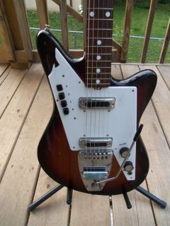 vintage1960s galanti Italian guitar rare vox eko made in italy