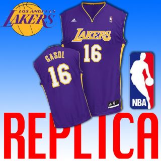 Lakers Los Angeles Pau Gasol Jersey Adidas NBA New XXL