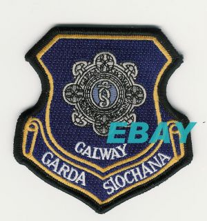 IRELAND GALWAY GARDA SIOCHANA IRISH POLICE PATCH