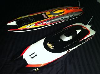 Genesis RC Offshore Twin Hull Boat Brushless Electric with ESC Artr