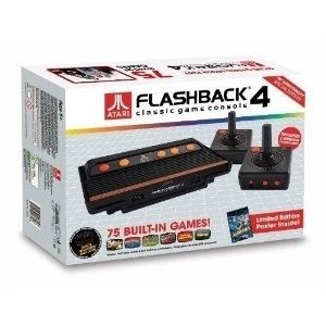   FLASHBACK 4 40TH ANNIVERSARY VIDEO GAME CONSOLE W 2 CONTROLERS N I B