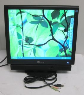 Gateway FPD1765 17 inch Flat Panel LCD Monitor Display VGA DVI 191F