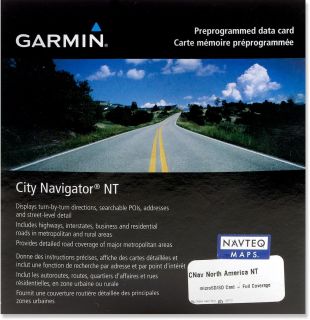 Garmin City Navigator microSD Data Card   North America NT 2012 806816
