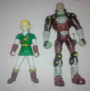 The Legend of Zelda Link & Gannon Toy Figurines
