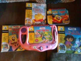 My First Leap Pad Pink Leap Frog with 4 Games Books