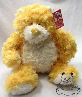 Bellifuls Cat Ganz Plush Toy Stuffed Animal Yellow White Kitten Floppy