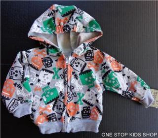 Frankenstein Monster Infant Boys 18 MO Hoodie Sweatshirt Jacket Coat