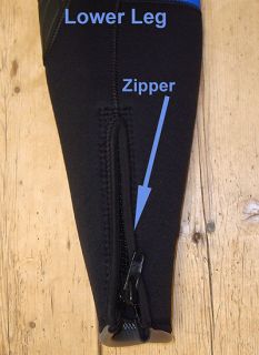 7mm h2odyssey coronado hooded wetsuit front zip semi dry