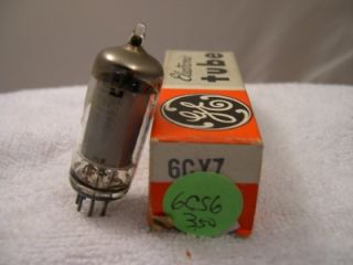 Vintage Electronic Vacuum Tube General Electric 6CY7 NOS