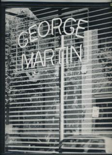 george martin menu new york city 1997