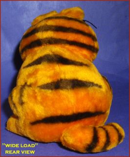 Dakin Vintage 1981 Big 12 Seated Garfield Cat Plush Stuffed Toy Prod