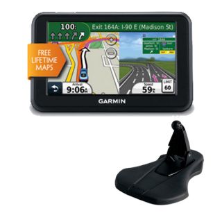 Garmin Nuvi 40LM 4 3 inch GPS Lifetime Maps of USA Canada Friction