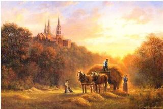  Harvest at Holy Hill by George Kovach